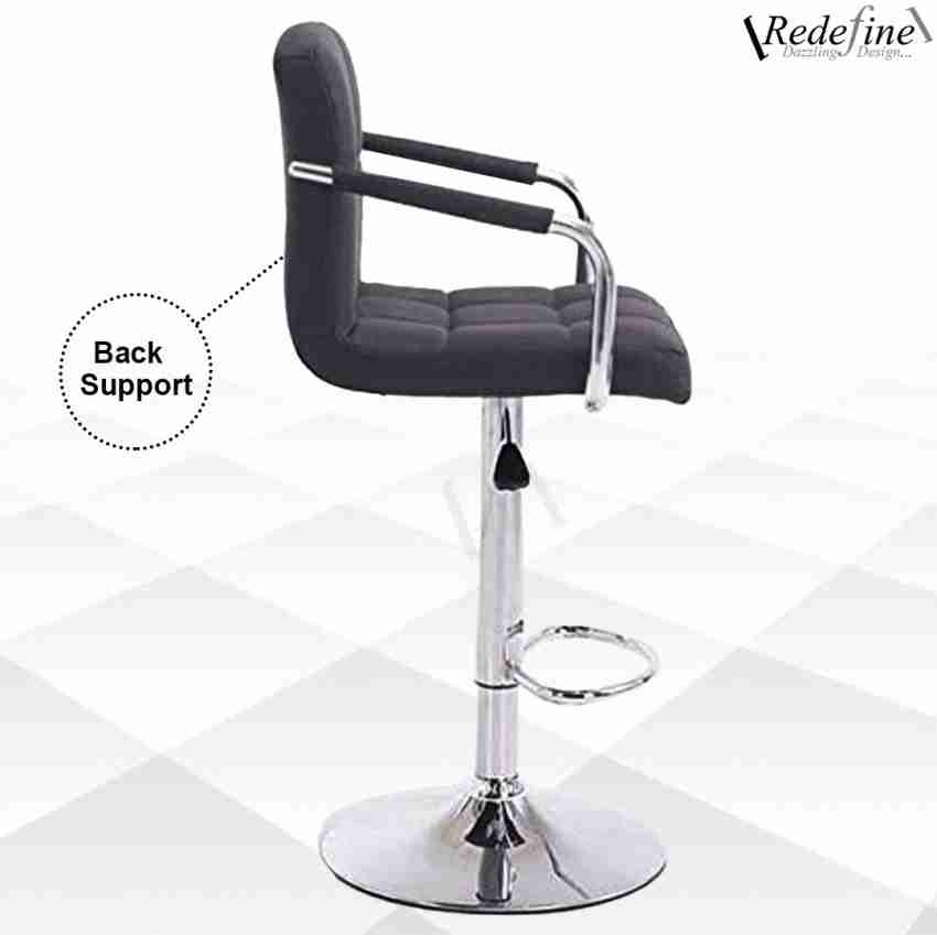 REDEFINE Armagh Swivel High Counter Bar Stool with Armrest