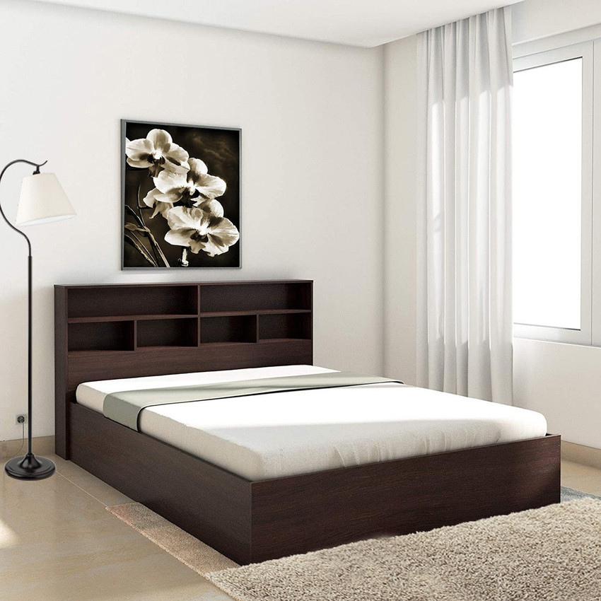AH Homes Engineered Wood King Bed Price in India Buy AH Homes