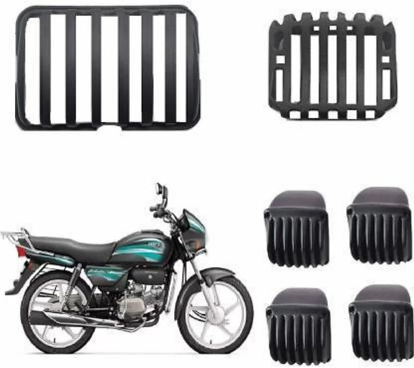 Classic Auto Plastic Combo Headlight Grill Indicator Grill Tail Light Grill For Hero Splendor Pro Plus Bike Headlight Grill Covers Bike Headlight Grill Price in India Buy Classic Auto Plastic