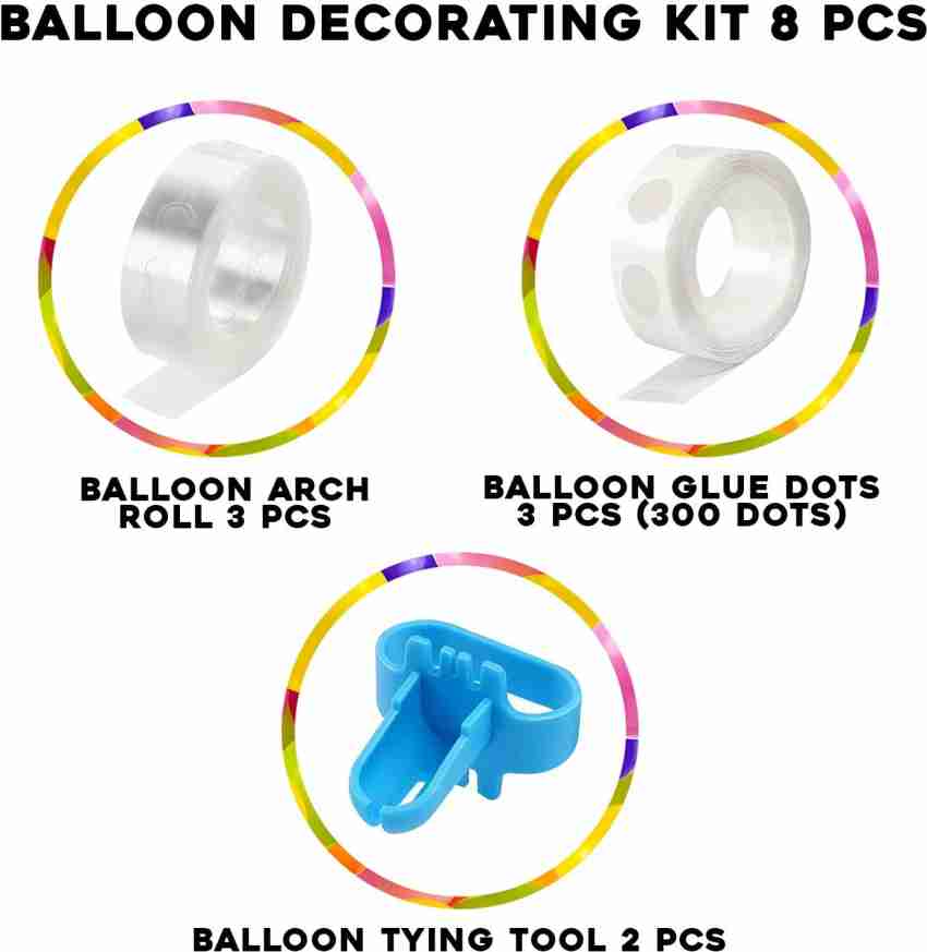 Ballons Strip 5m Balloon Arch Glue Tape Tie Easy Knot Balloons Decorating  Garland Tying Strip Balloon Ballon Tool