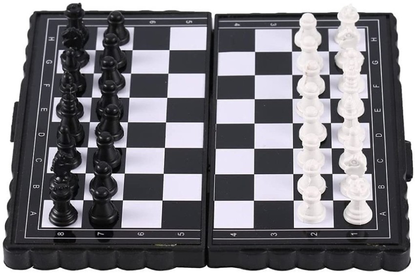  Pocket Travel Chess Set 64 Card Games Board + Pieces. Great for  Camping or Backpacking! Cheap Stocking Stuffers Gift for Boys or Girls! :  Toys & Games