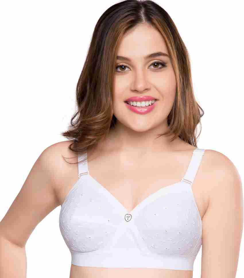 Trylo Trylo Krutika Chikan Women T-Shirt Non Padded Bra - Buy Trylo Trylo  Krutika Chikan Women T-Shirt Non Padded Bra Online at Best Prices in India