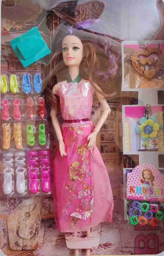 valuableplus Shine Fashion Girl Doll Accessories Doll cloths shoes For girls I Best birthday gifts Shine Fashion Girl Doll Accessories Doll cloths shoes For girls I Best birthday gifts