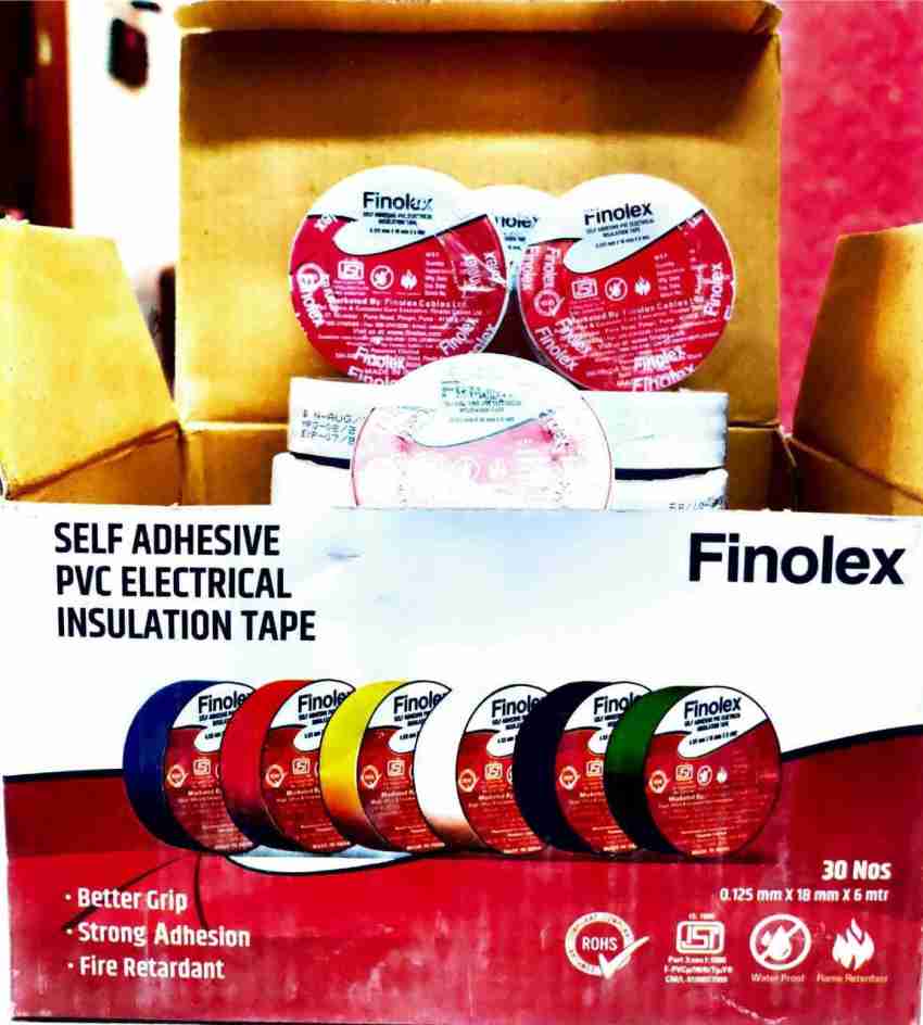 FINOLEX ELECTRICAL WHITETAPE 6 m Single Sided Tape Price in India