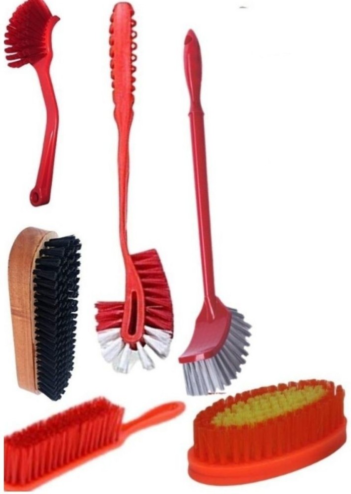 WHITEIBIS HOME CLEANING SET Cleaning Brush, Broom, Toilet Brush