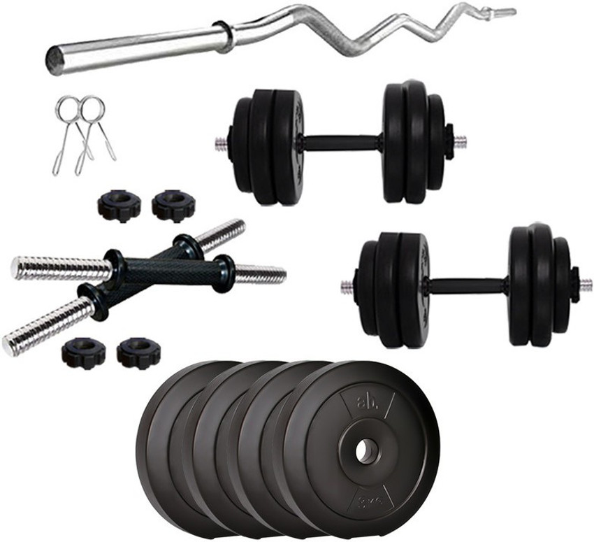 anythingbasic. 12 kg ab.PVC-12 kg Combo 3ft-WOA Home Gym Combo Price in  India - Buy anythingbasic. 12 kg ab.PVC-12 kg Combo 3ft-WOA Home Gym Combo  online at Flipkart.com