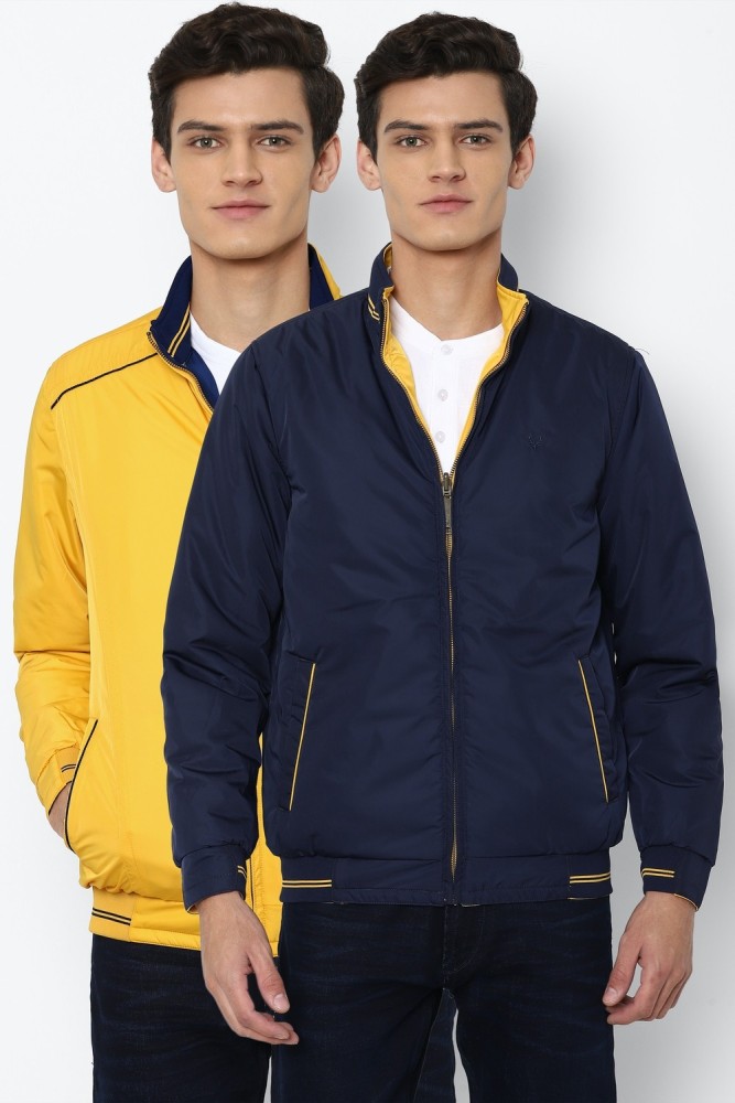 Allen solly blue jacket best sale