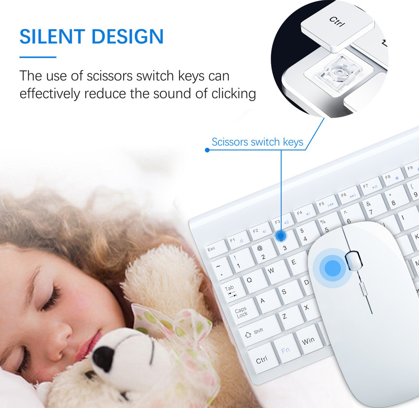 Teclado y sales mouse wireless