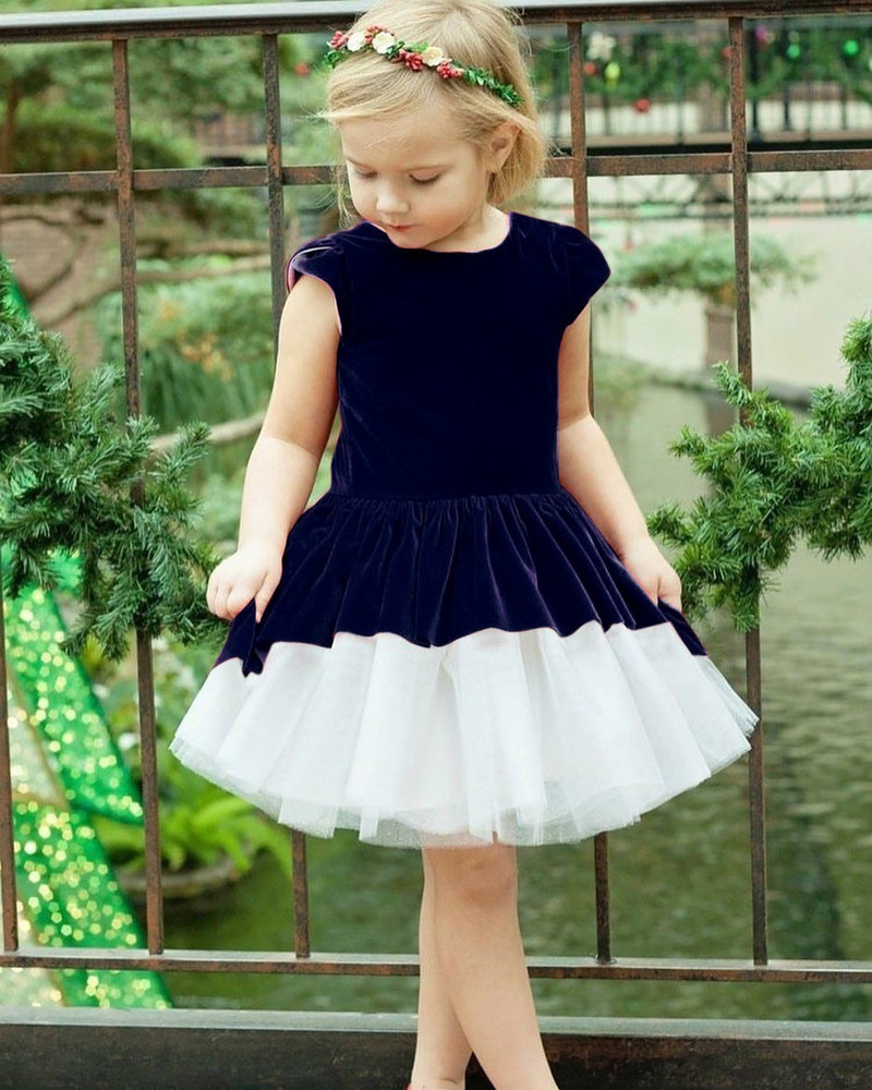 WAZIX Clothing Girls Midi Knee Length Casual Dress