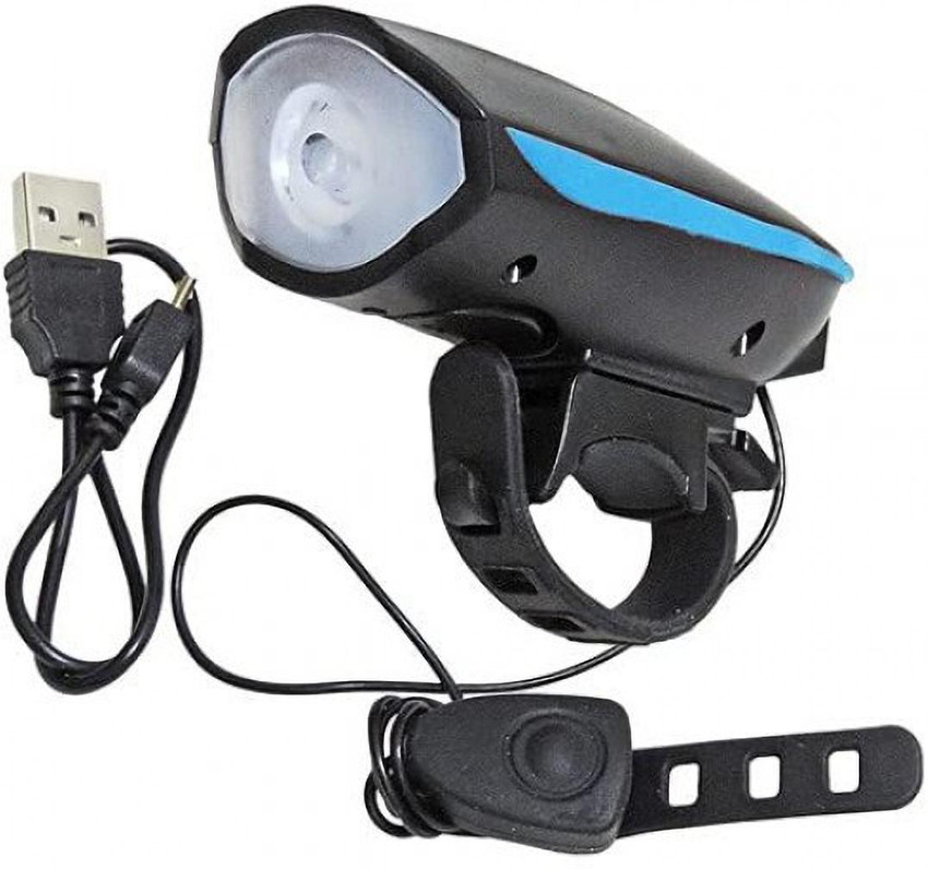 Bicycle light with horn top