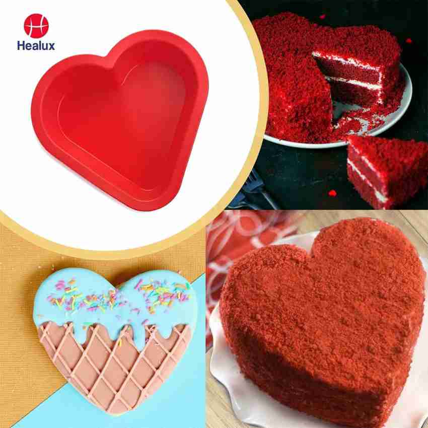 Buy S050 Locked Heart Shaker Mold / Shaker Mold / Silicone Mold Online in  India 