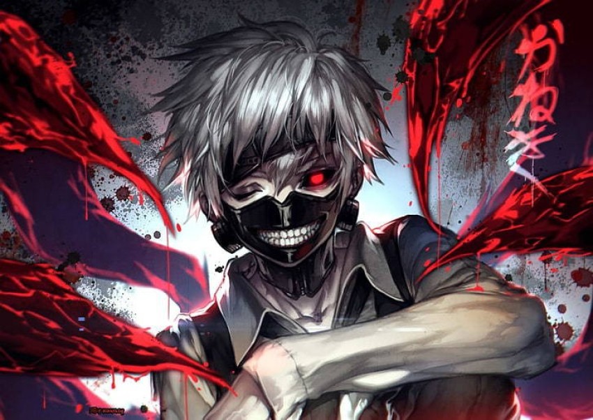 Kaneki Tokyo Ghoul Paint By Numbers - Numeral Paint Kit