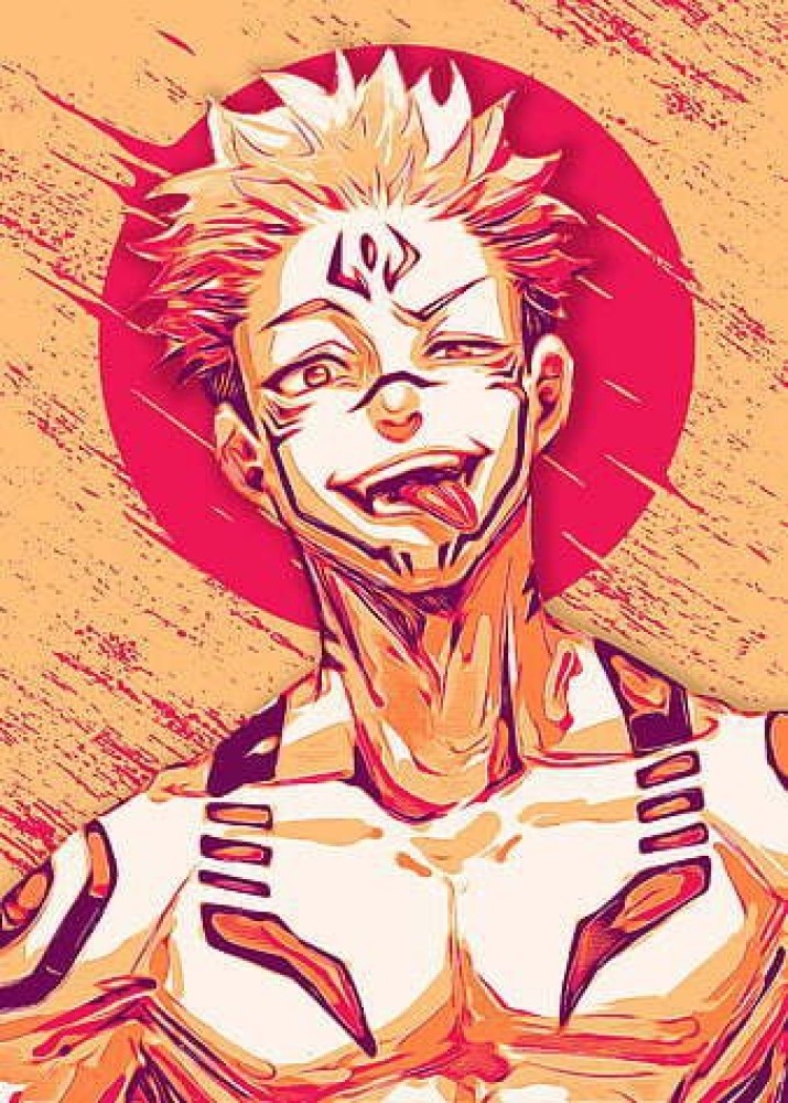 Sukuna Oml Anime Jjk Jujitsu Kaisen Matte Finish Poster Paper Print -  Animation & Cartoons posters in India - Buy art, film, design, movie,  music, nature and educational paintings/wallpapers at