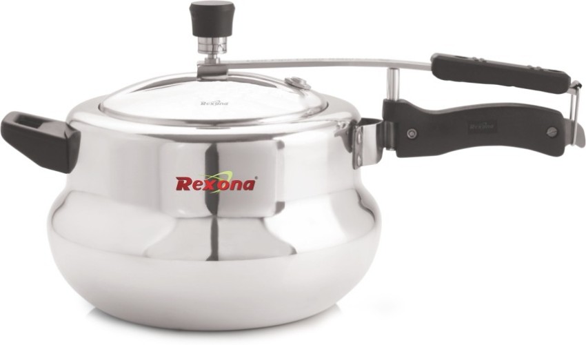 REXONA 2 L Inner Lid Pressure Cooker Price in India Buy REXONA 2 L Inner Lid Pressure Cooker online at Flipkart