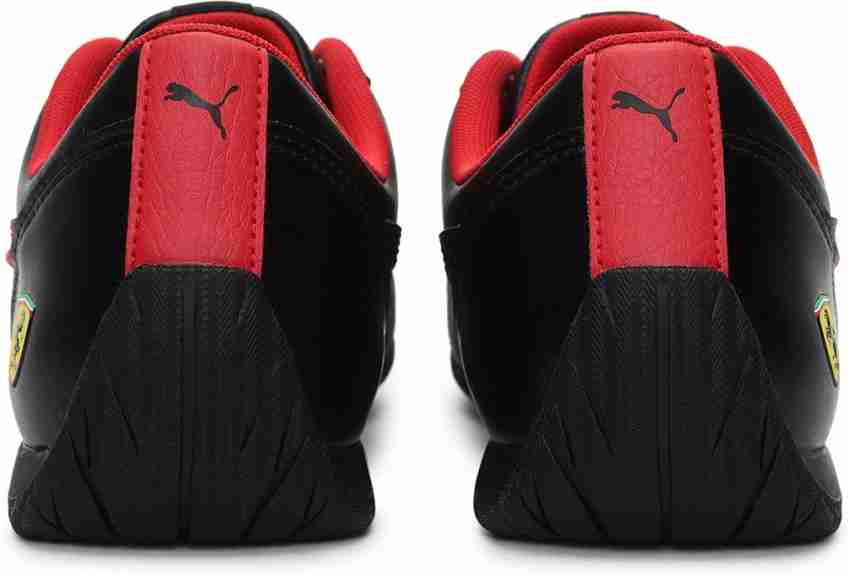 Puma ferrari shoes shop black and red