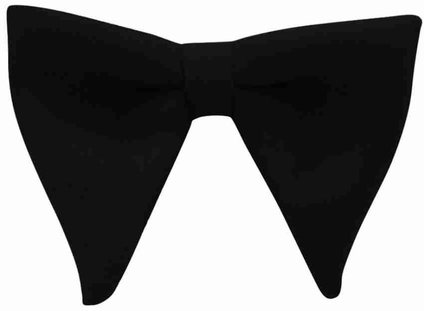 Qtsy Black Bow Solid Men Tie - Buy Qtsy Black Bow Solid Men Tie Online at  Best Prices in India