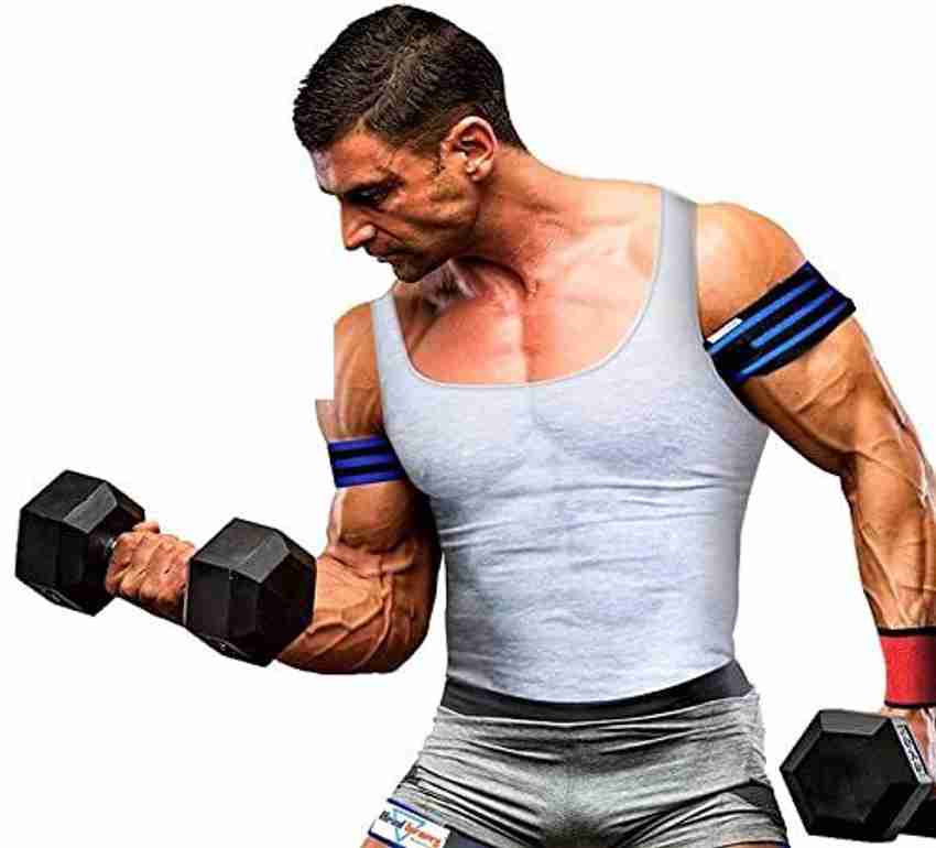 Restriction bands for arms outlet
