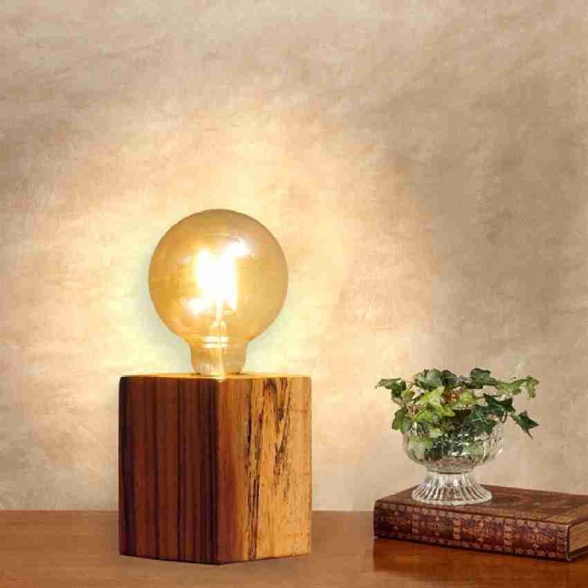 Handmade wooden lamps