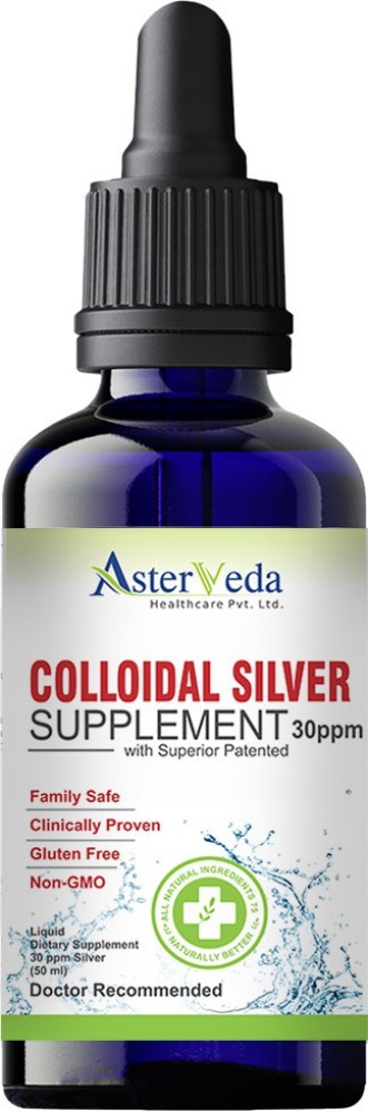 Nano silver and nano gold - colloidal silver and gold in one bottle