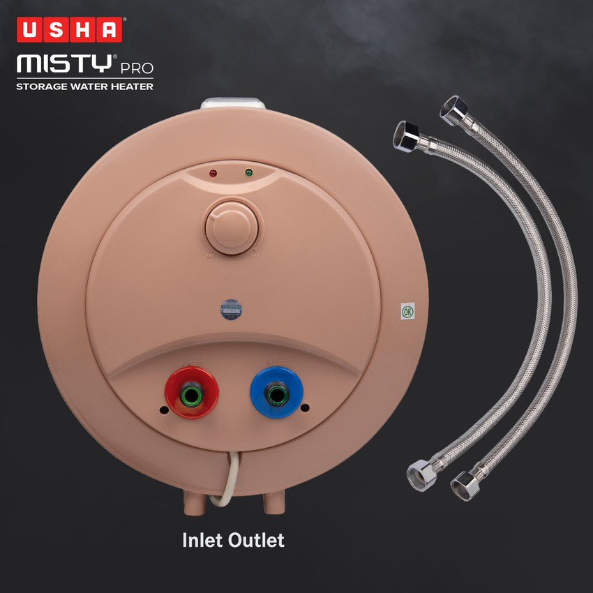 USHA 10 L Storage Water Geyser (Misty Pro, Ivory Gold) Price in India - Buy  USHA 10 L Storage Water Geyser (Misty Pro, Ivory Gold) online at  Flipkart.com