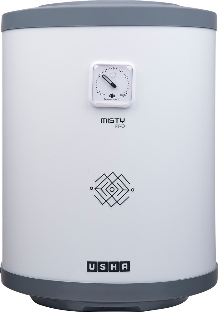 USHA 15 L Storage Water Geyser (Misty Pro, Twinkling Grey) Price in India -  Buy USHA 15 L Storage Water Geyser (Misty Pro, Twinkling Grey) online at  Flipkart.com