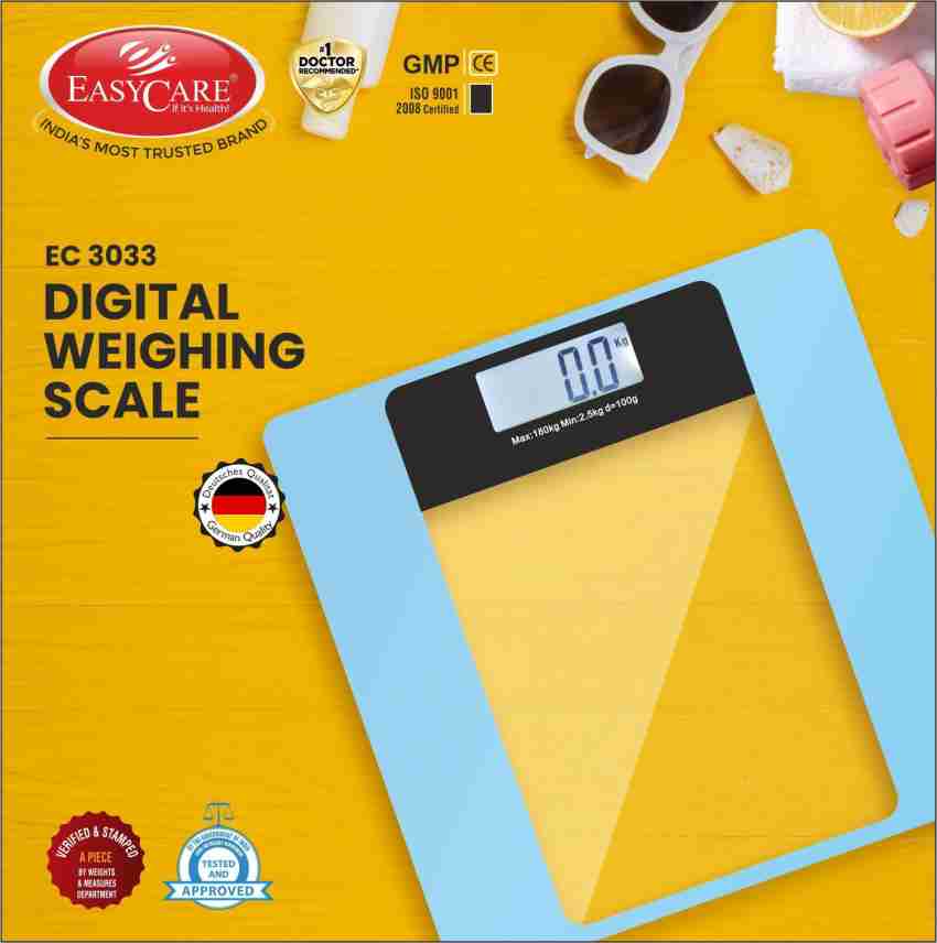 Best Digital Glass Weighing Scale Online at Best Price - EASYCARE -  EASYCARE - India's Most Trusted Healthcare Brand