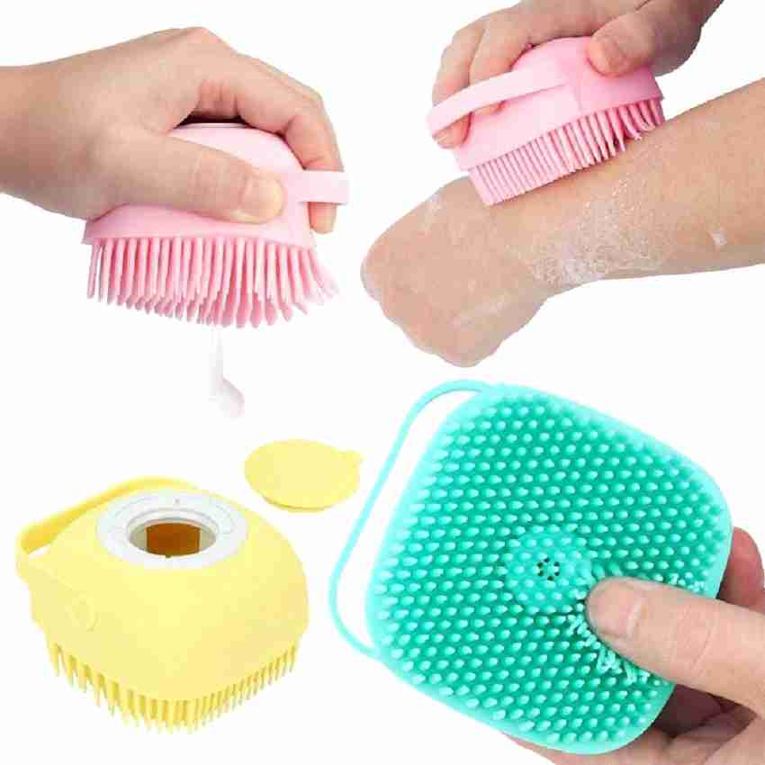 Body bath outlet brush