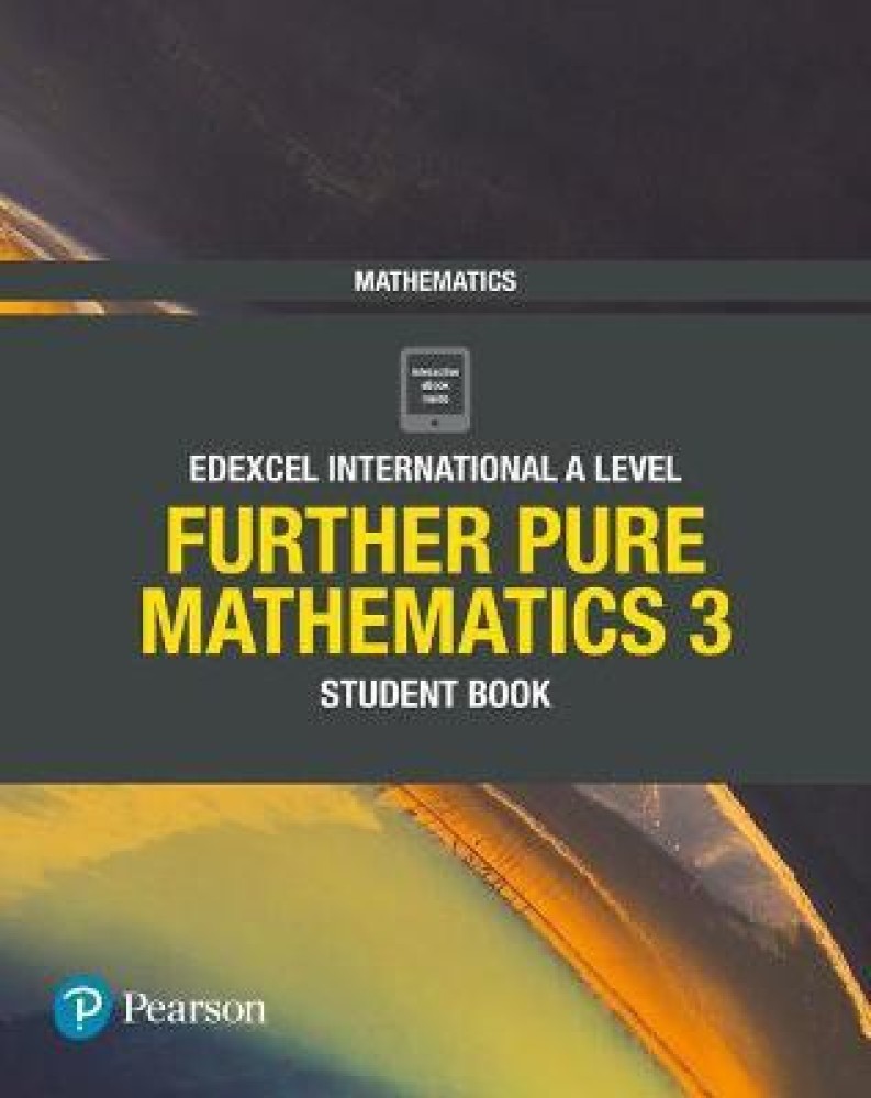 Pearson Edexcel International A Level Mathematics Further Pure