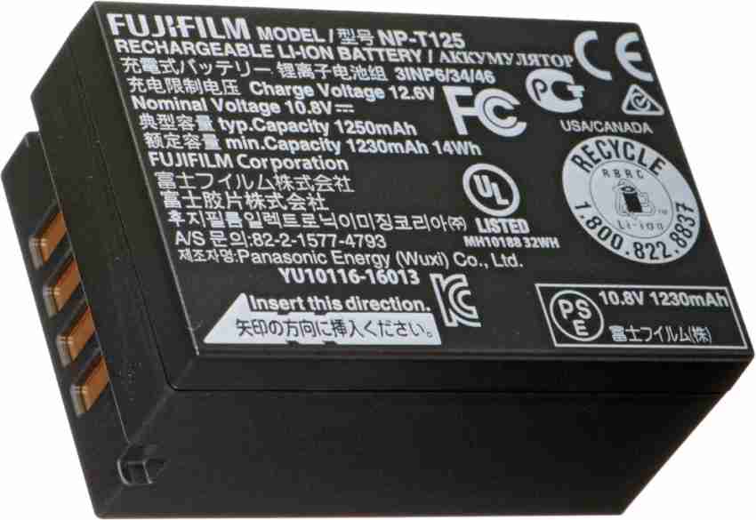 FUJIFILM NP-T125 Li-Ion Rechargeable Battery Camera Lithium-ion