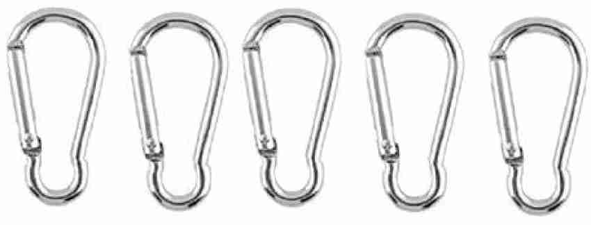 10 Pack Aluminum Snap Hook Carabiner D Ring Carabiner Keychain