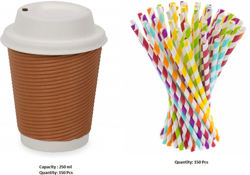 White Plain Paper Cup, Capacity: 250-350ml