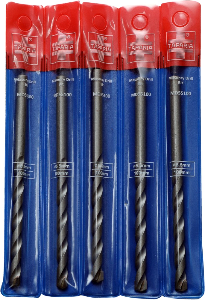 Taparia hammer drill online bit set