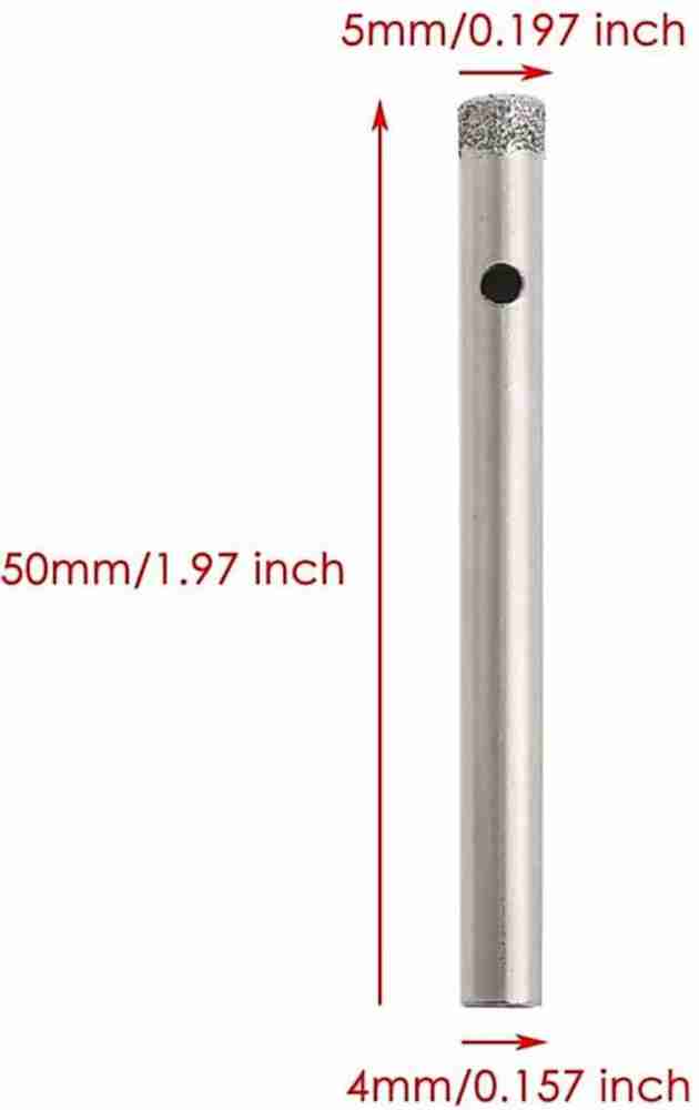 5mm drill bit to inches cheap