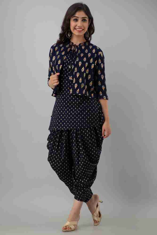 Dhoti salwar 2025 suit with jacket