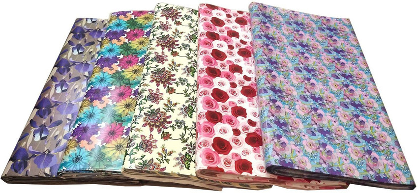 Adhesive wrapping paper store