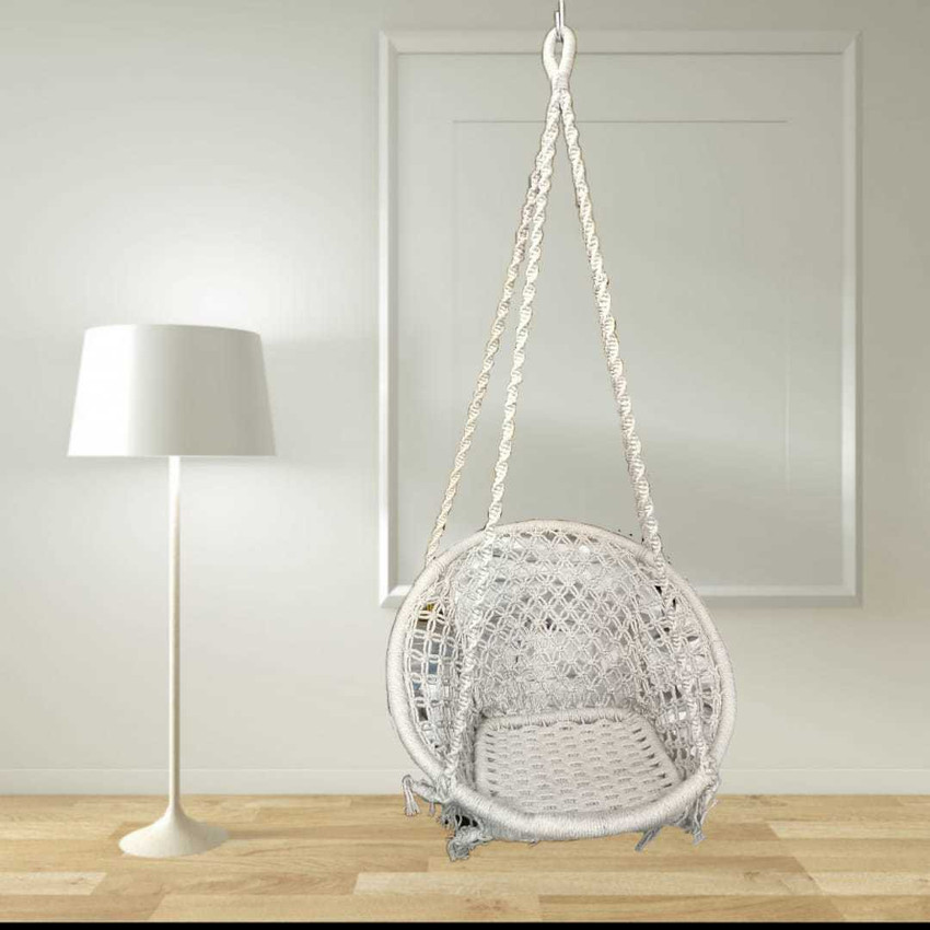 Nooks swing chair jhula for adults Jute Small Swing Price in India Buy Nooks swing chair jhula for adults Jute Small Swing online at Flipkart