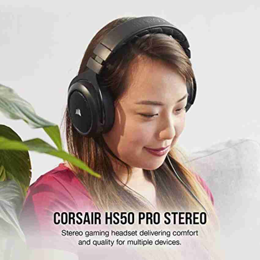Corsair HS50 PRO Stereo Wired Gaming Headset Price in India Buy