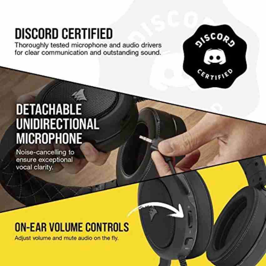 Corsair HS60 PRO Surround Wired Gaming Headset Price in India