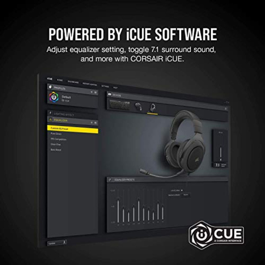 Corsair icue best sale headset