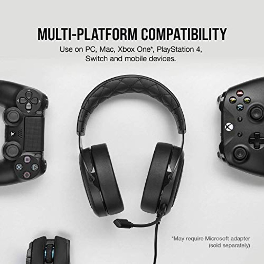 Corsair HS50 PRO Stereo Wired Gaming Headset Price in India Buy