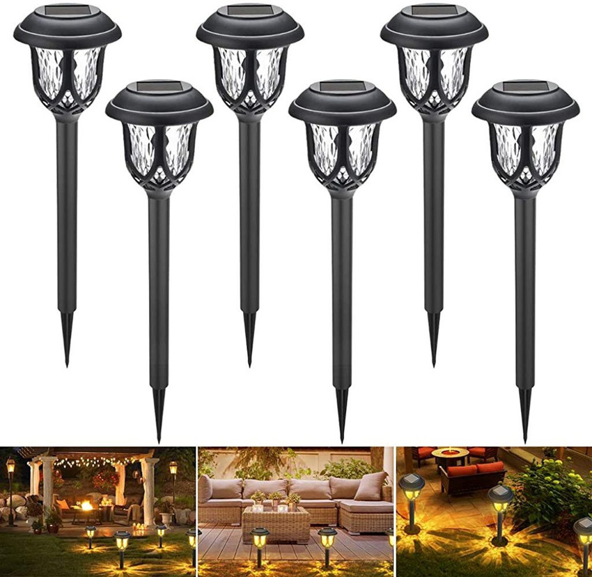 B and q store solar garden lights