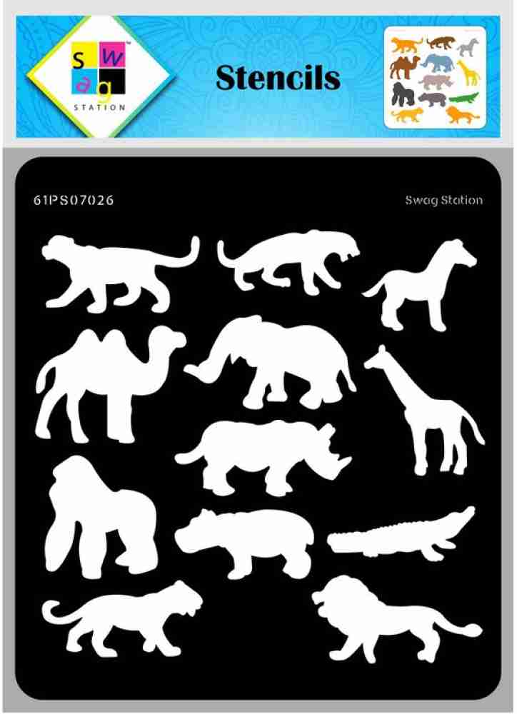 Buy BanteyBanatey Plastic Craft Stencil / Design Stencil / Shape