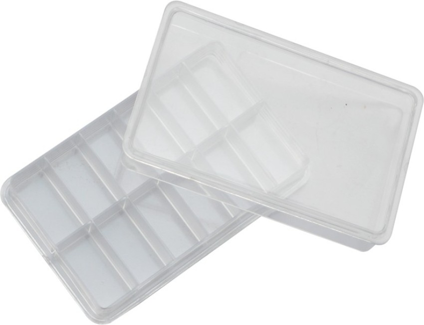 Luxuro Boxes Plastic With 12 Compartments Size : 8 1/2 Cm X 5 1/2