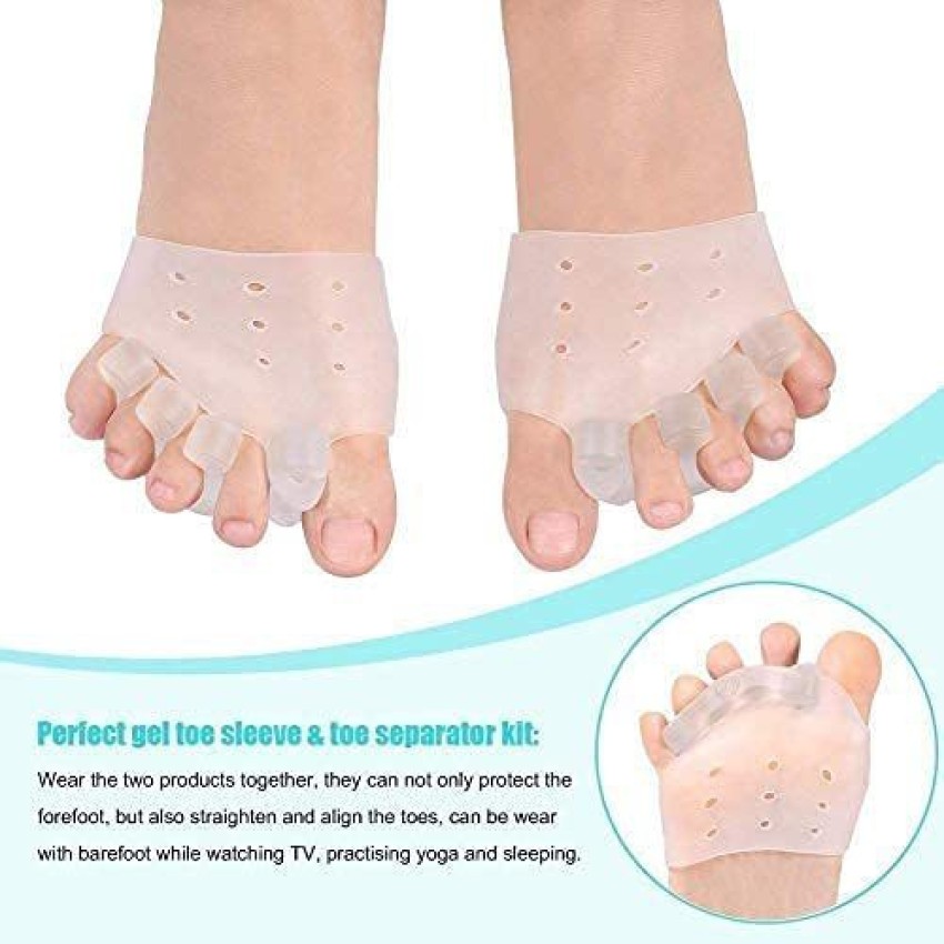 Live X One Pair Bunion Corrector Toe Separator + One Pair of Toes