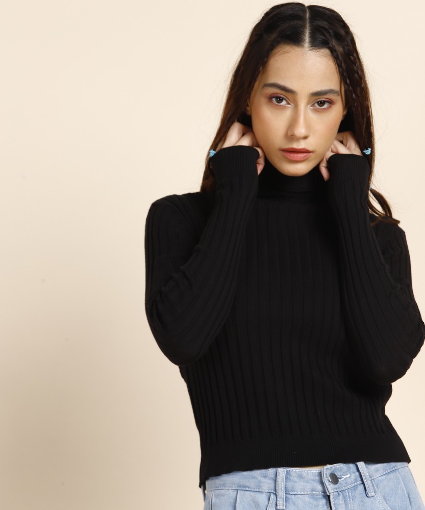 French connection black sweater best sale