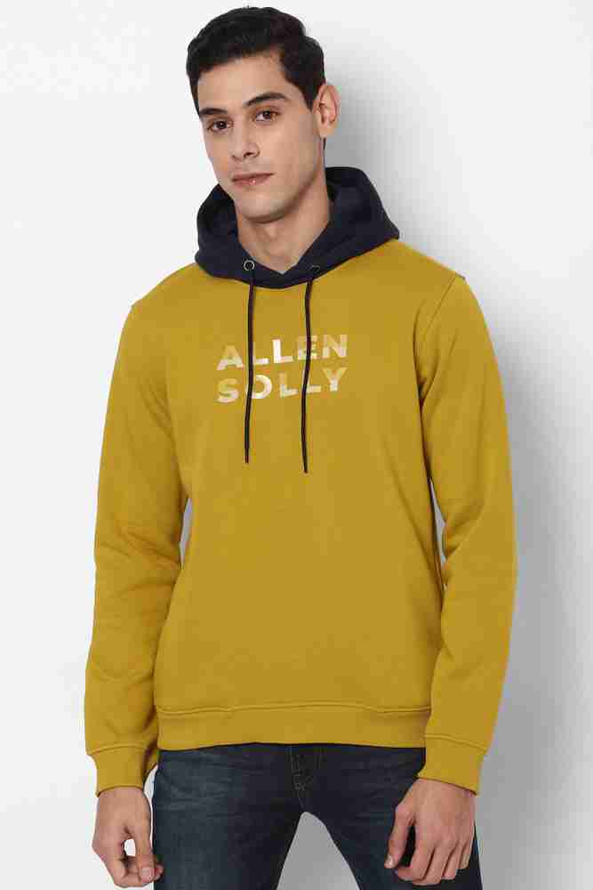 Allen Solly Full Sleeve Solid Men Sweatshirt Buy Allen Solly