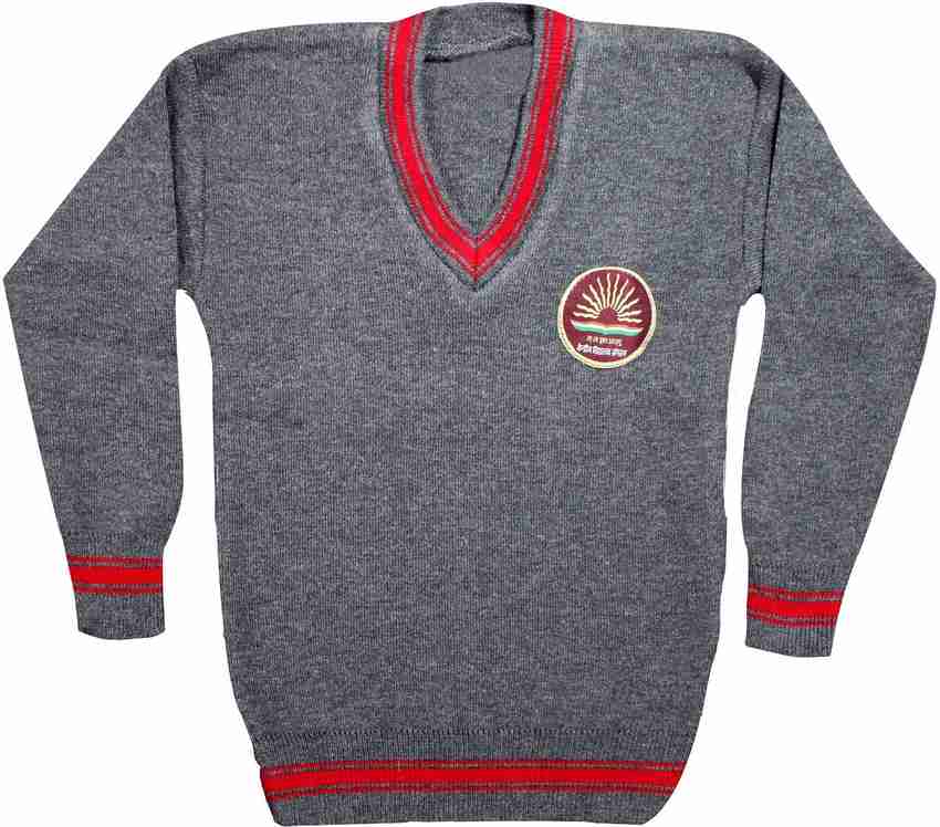 Grey school sweater shop