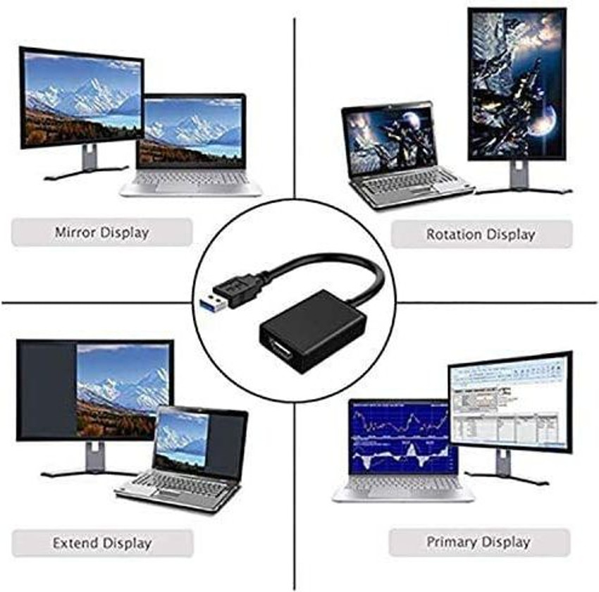 USB To Converter HD 1080P MultiMonitor Graphics