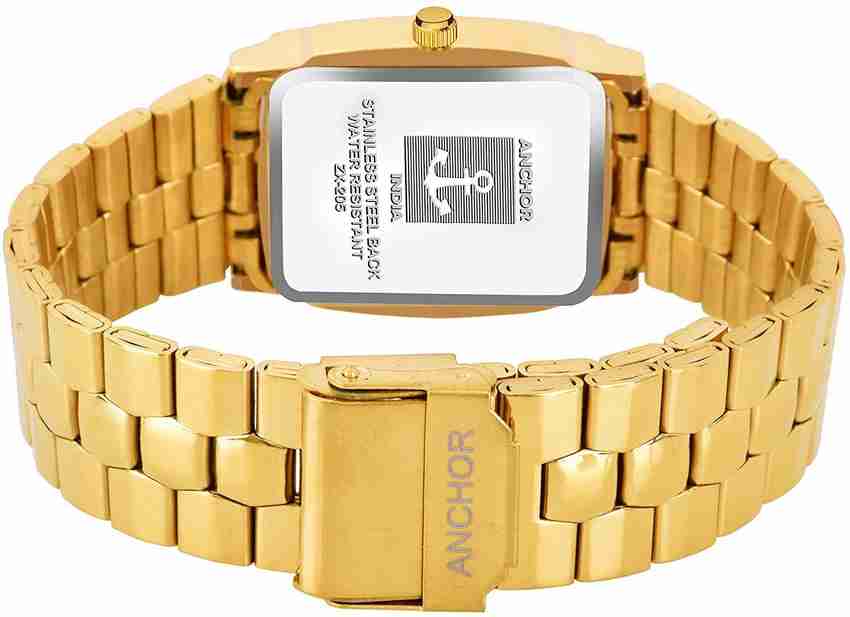 Gold plated stainless steel back online