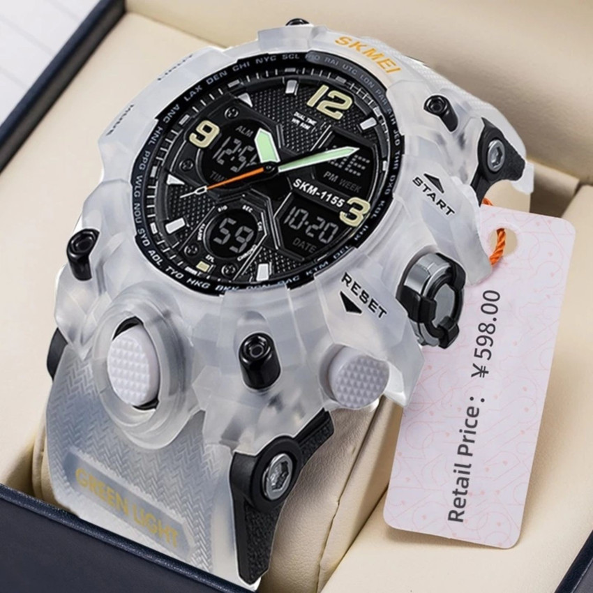 Skmei watches white discount colour